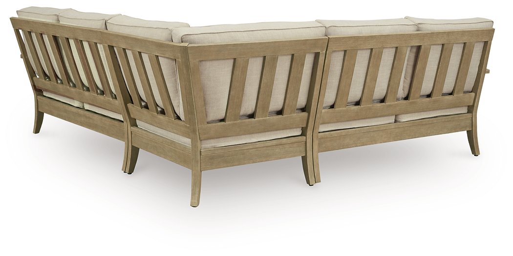 Clare View Outdoor Sectional - Romeo & Juliet Furniture (Warren,MI)