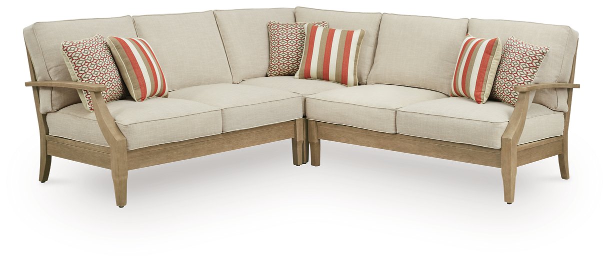 Clare View Outdoor Sectional - Romeo & Juliet Furniture (Warren,MI)