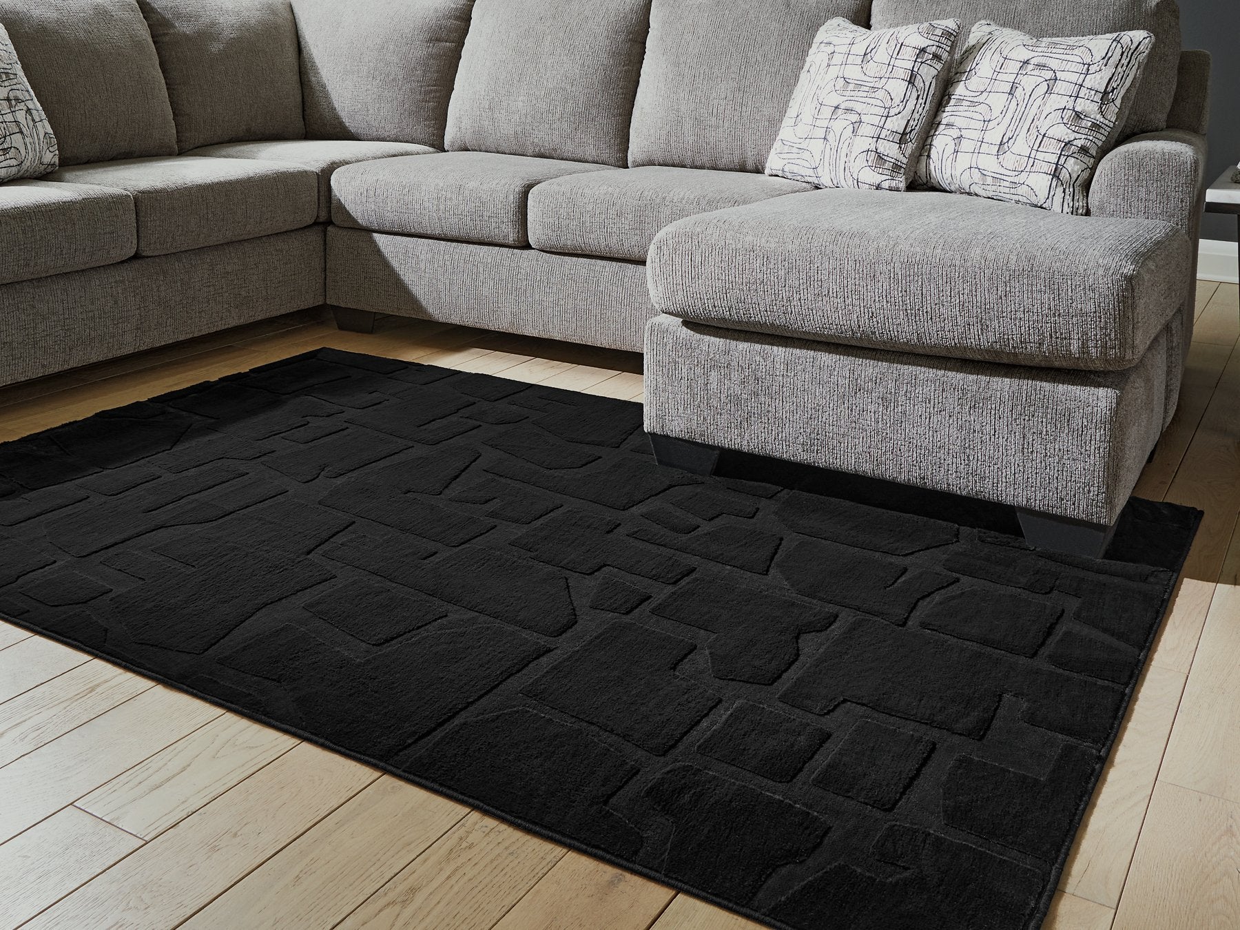 Gibbswell Washable Area Rug - Romeo & Juliet Furniture (Warren,MI)