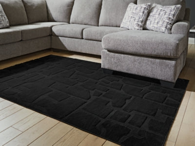 Gibbswell Washable 5' x 7' Area Rug - Romeo & Juliet Furniture (Warren,MI)