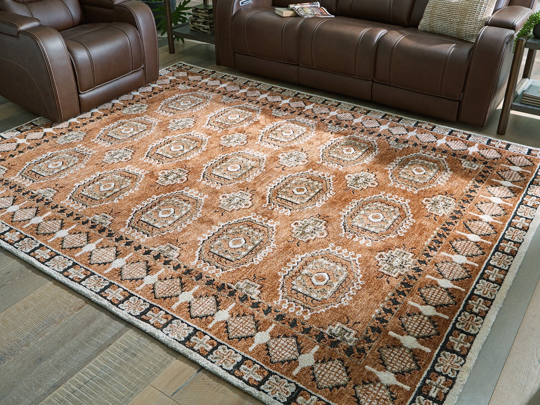 Qaabiz Area Rug - Romeo & Juliet Furniture (Warren,MI)