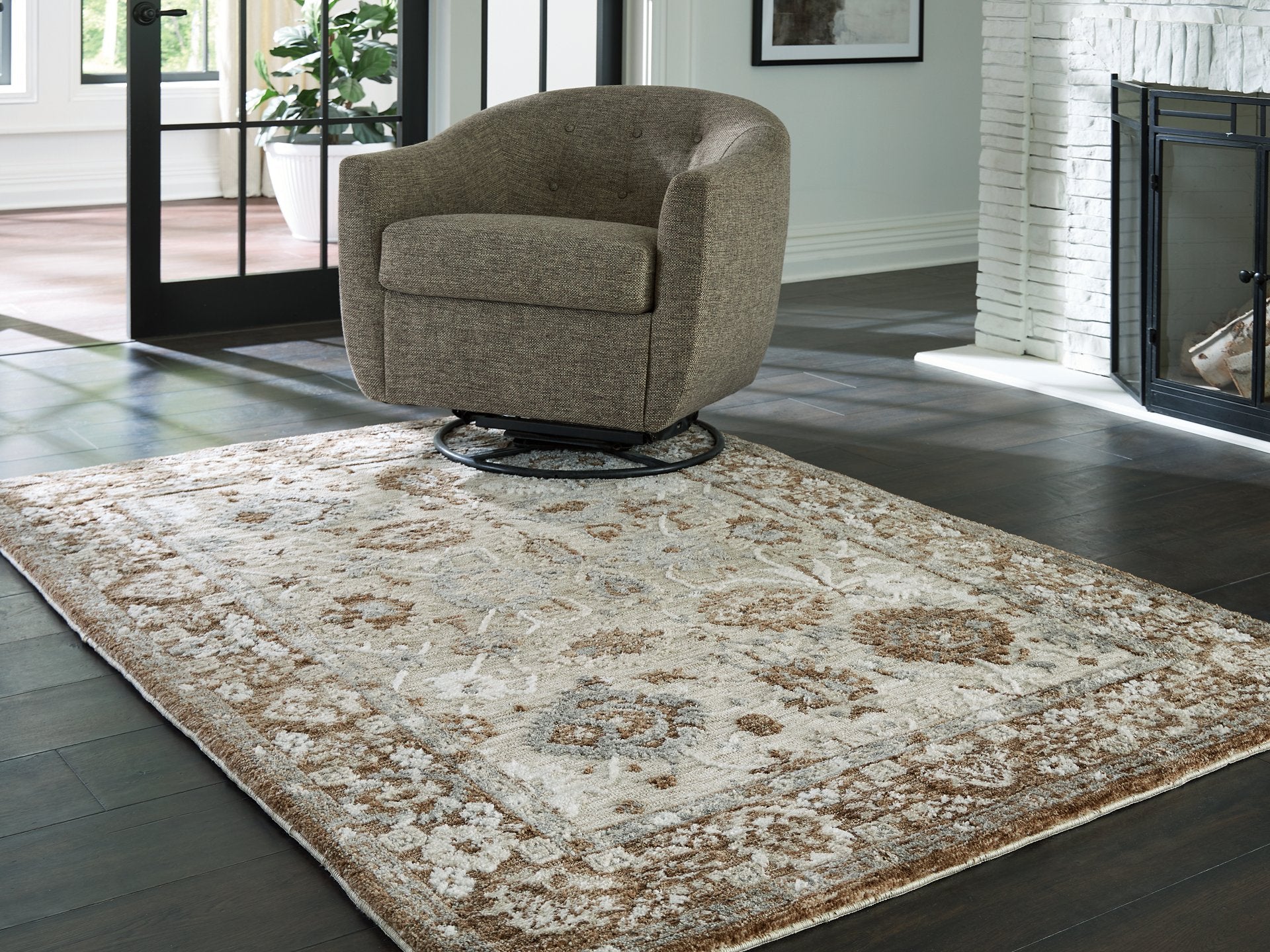 Ainswick Memory Foam Rug - Romeo & Juliet Furniture (Warren,MI)