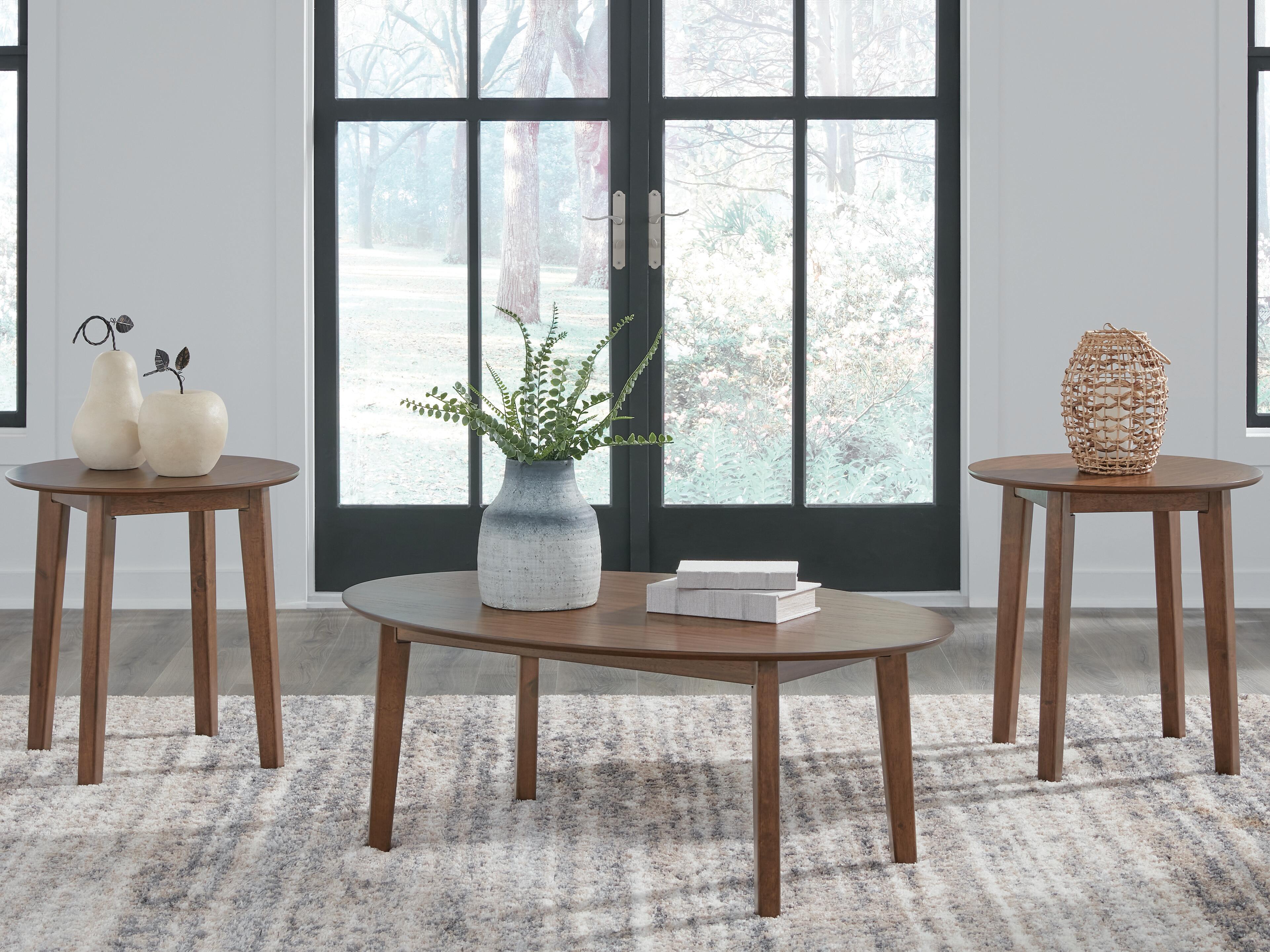 Gordonay Table (Set of 3) - Romeo & Juliet Furniture (Warren,MI)