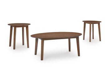 Gordonay Table (Set of 3) - Romeo & Juliet Furniture (Warren,MI)