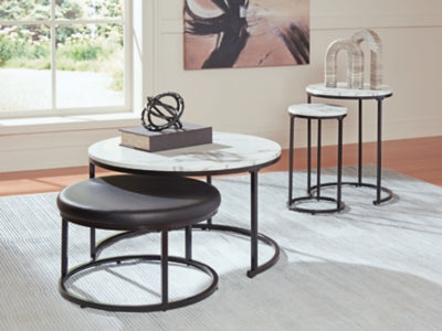Jusmour Table (Set of 4) - Romeo & Juliet Furniture (Warren,MI)