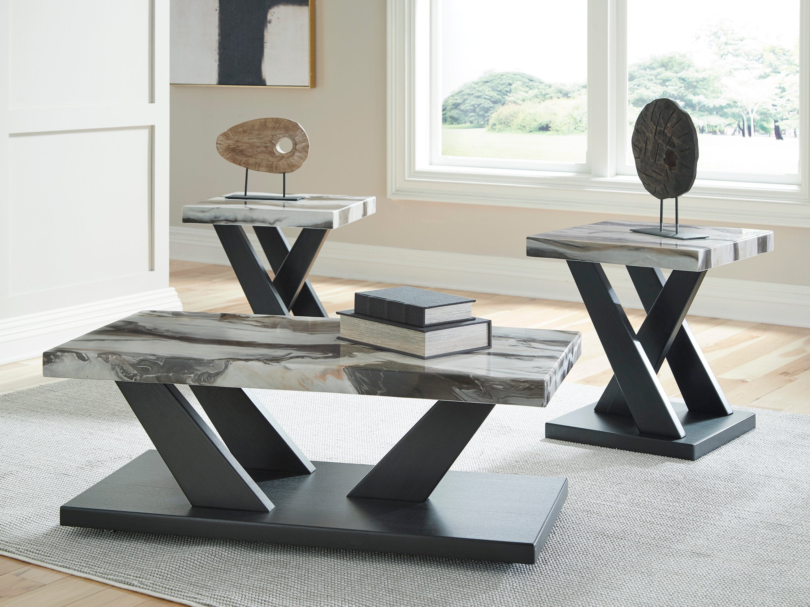 Cendill Table (Set of 3) - Romeo & Juliet Furniture (Warren,MI)