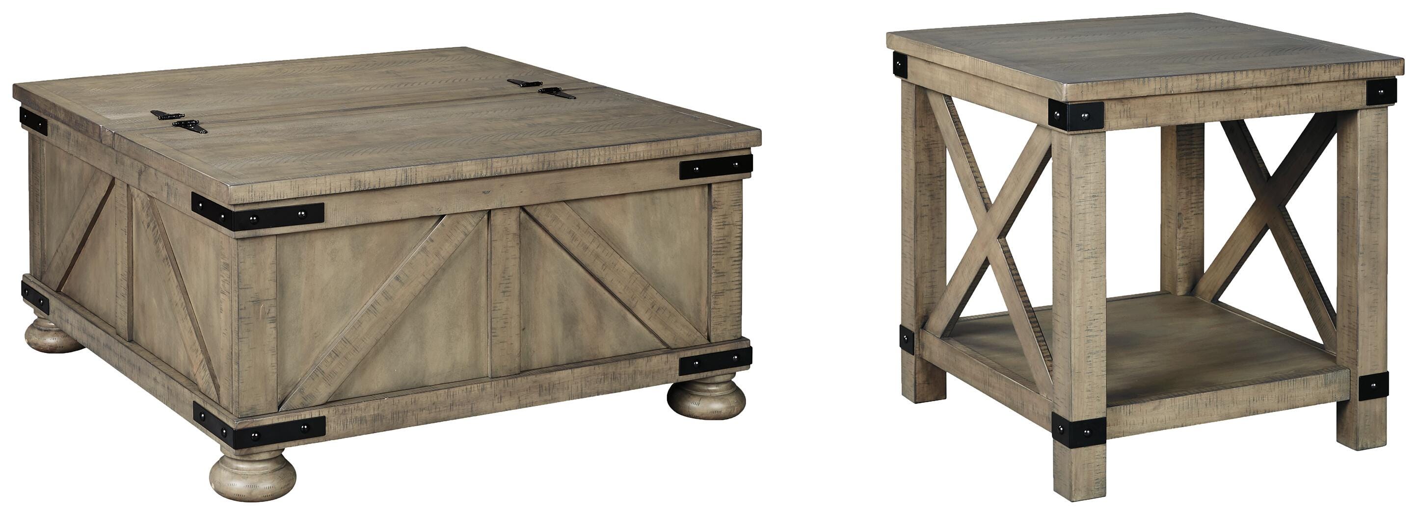 Aldwin Table Set - Romeo & Juliet Furniture (Warren,MI)