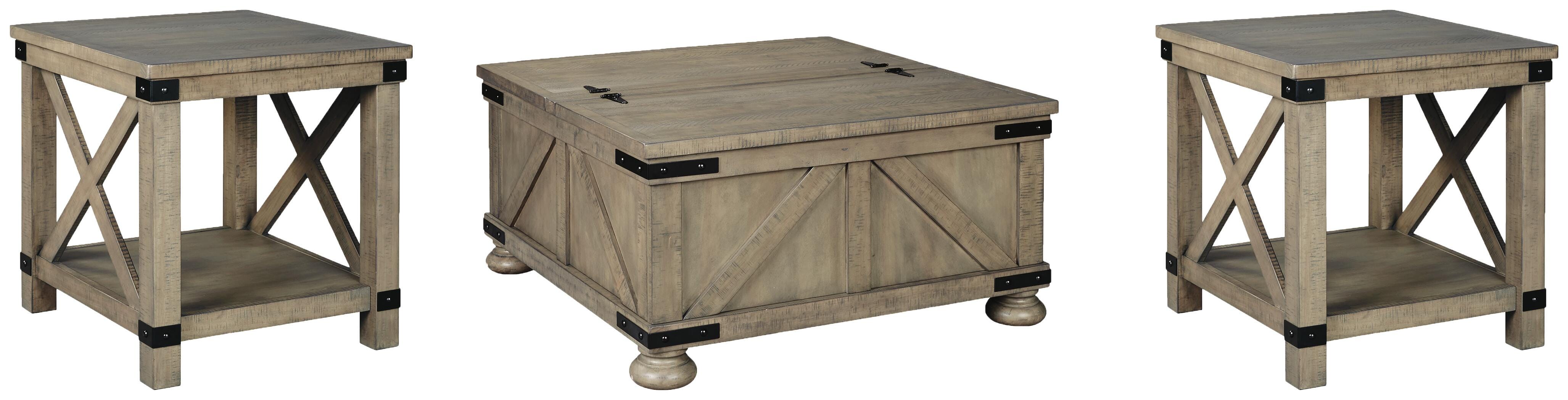 Aldwin Occasional Table Set - Romeo & Juliet Furniture (Warren,MI)