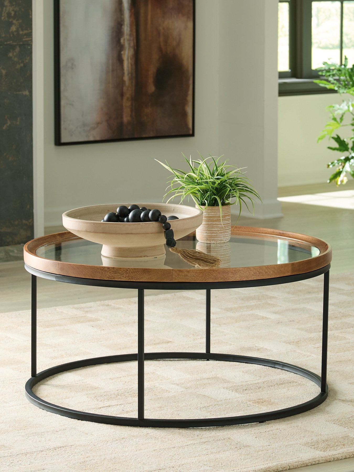 Noraluna Coffee Table - Romeo & Juliet Furniture (Warren,MI)