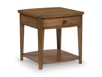 Burkbyer End Table - Romeo & Juliet Furniture (Warren,MI)