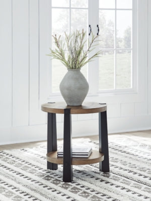 Ridgester End Table - Romeo & Juliet Furniture (Warren,MI)