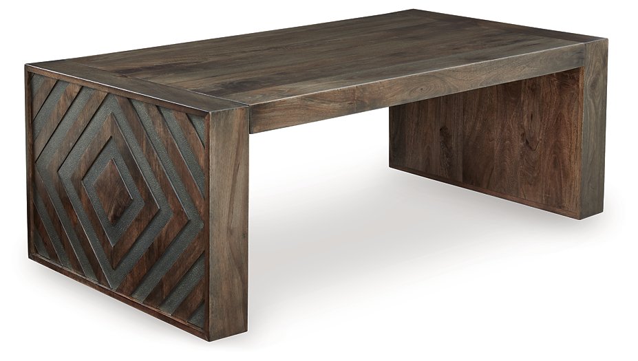 Dreggan Coffee Table - Romeo & Juliet Furniture (Warren,MI)