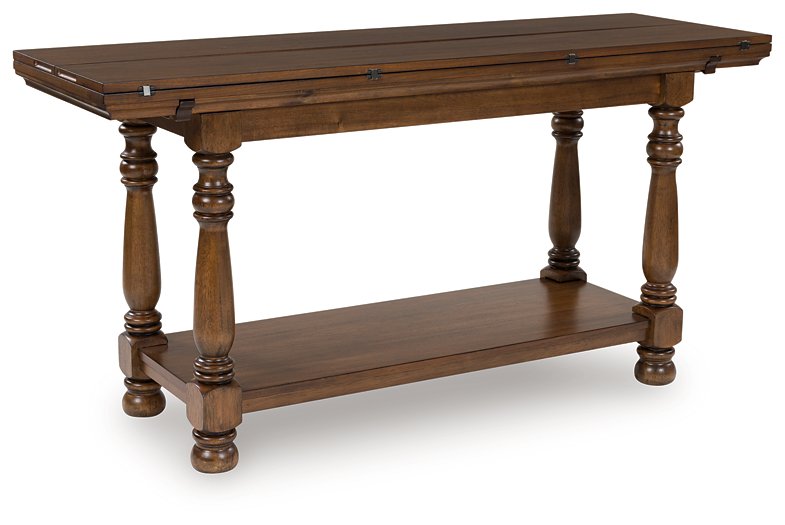 Sturlayne Flip Top Sofa Table - Romeo & Juliet Furniture (Warren,MI)