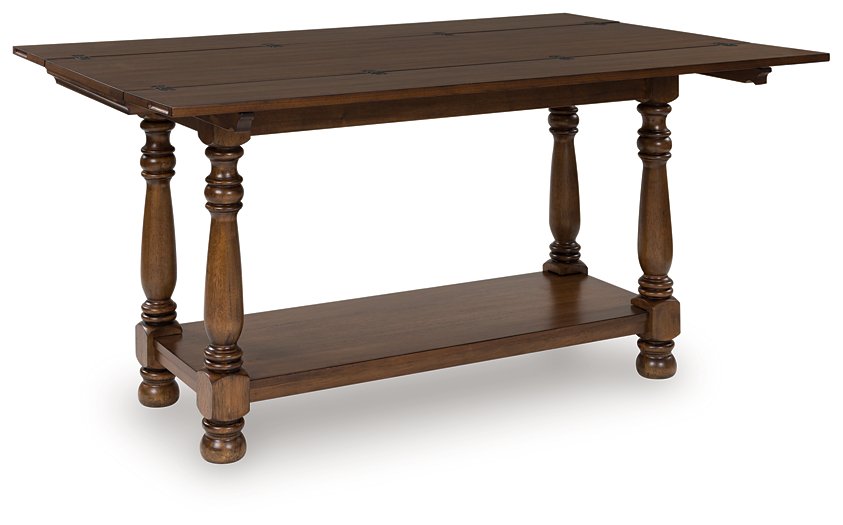 Sturlayne Flip Top Sofa Table - Romeo & Juliet Furniture (Warren,MI)