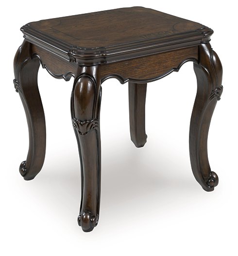 Maylee End Table - Romeo & Juliet Furniture (Warren,MI)