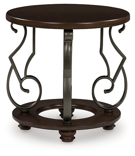 Frallyn End Table - Romeo & Juliet Furniture (Warren,MI)