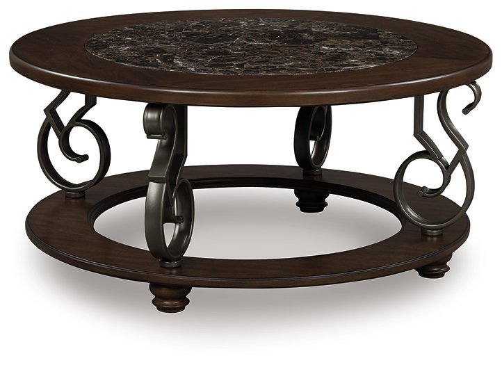 Frallyn Coffee Table - Romeo & Juliet Furniture (Warren,MI)