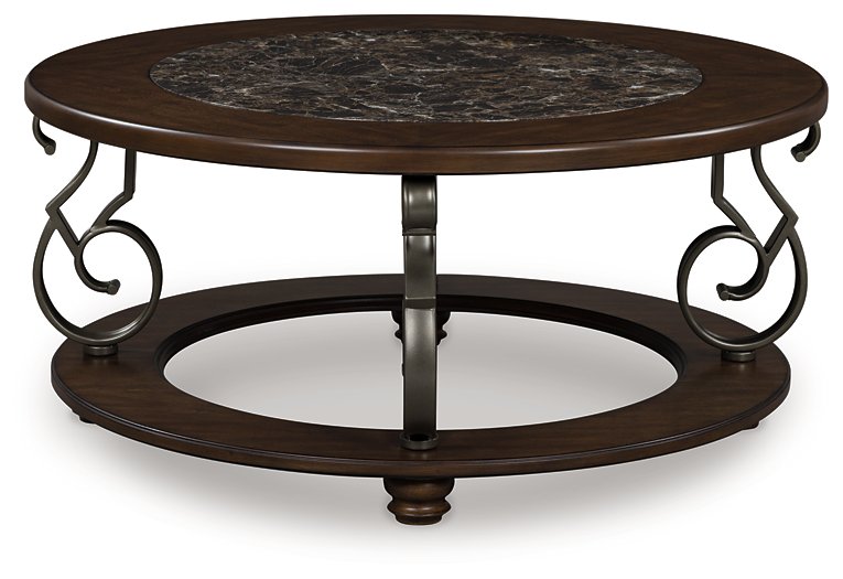 Frallyn Coffee Table - Romeo & Juliet Furniture (Warren,MI)