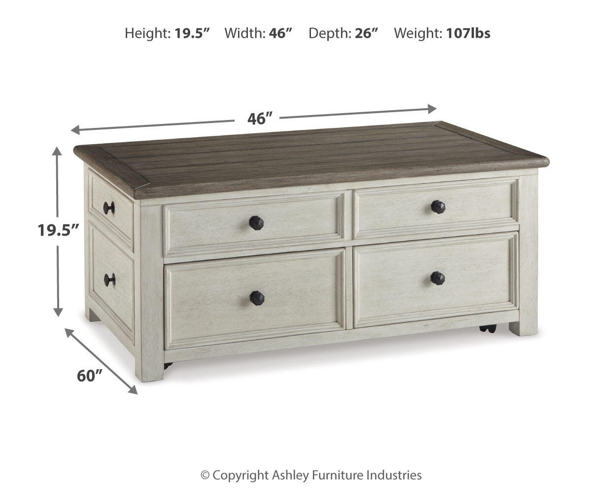 Bolanburg Table Set - Romeo & Juliet Furniture (Warren,MI)
