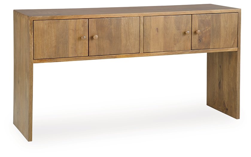 Ella Grove Console - Romeo & Juliet Furniture (Warren,MI)