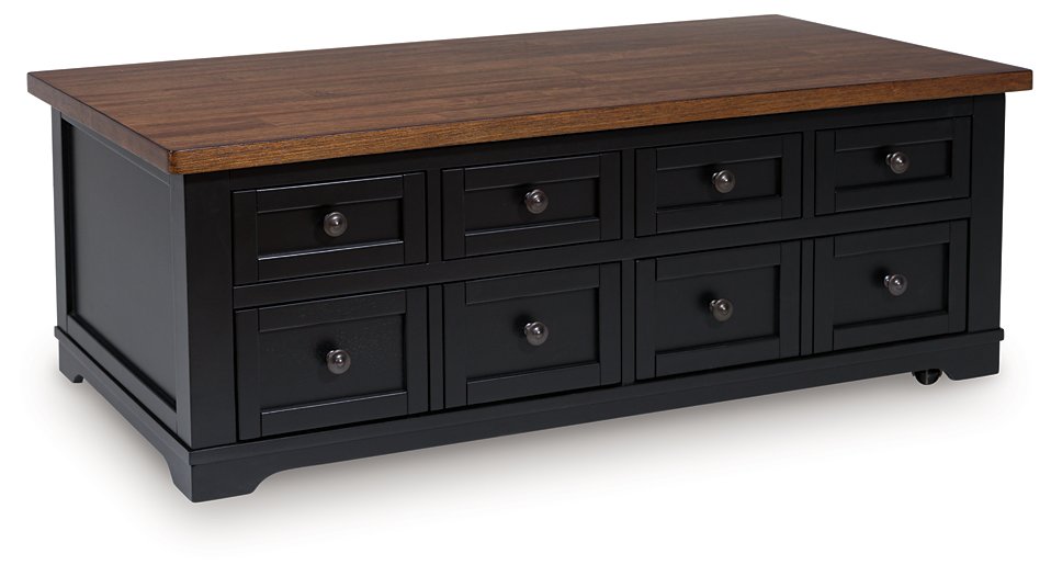 Wildenauer Lift-Top Coffee Table - Romeo & Juliet Furniture (Warren,MI)