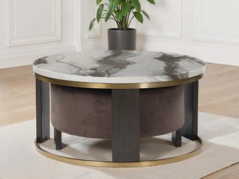 Jazmore Nesting Coffee Table (Set of 2) - Romeo & Juliet Furniture (Warren,MI)