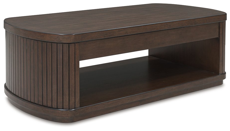 Korestone Lift-Top Coffee Table - Romeo & Juliet Furniture (Warren,MI)