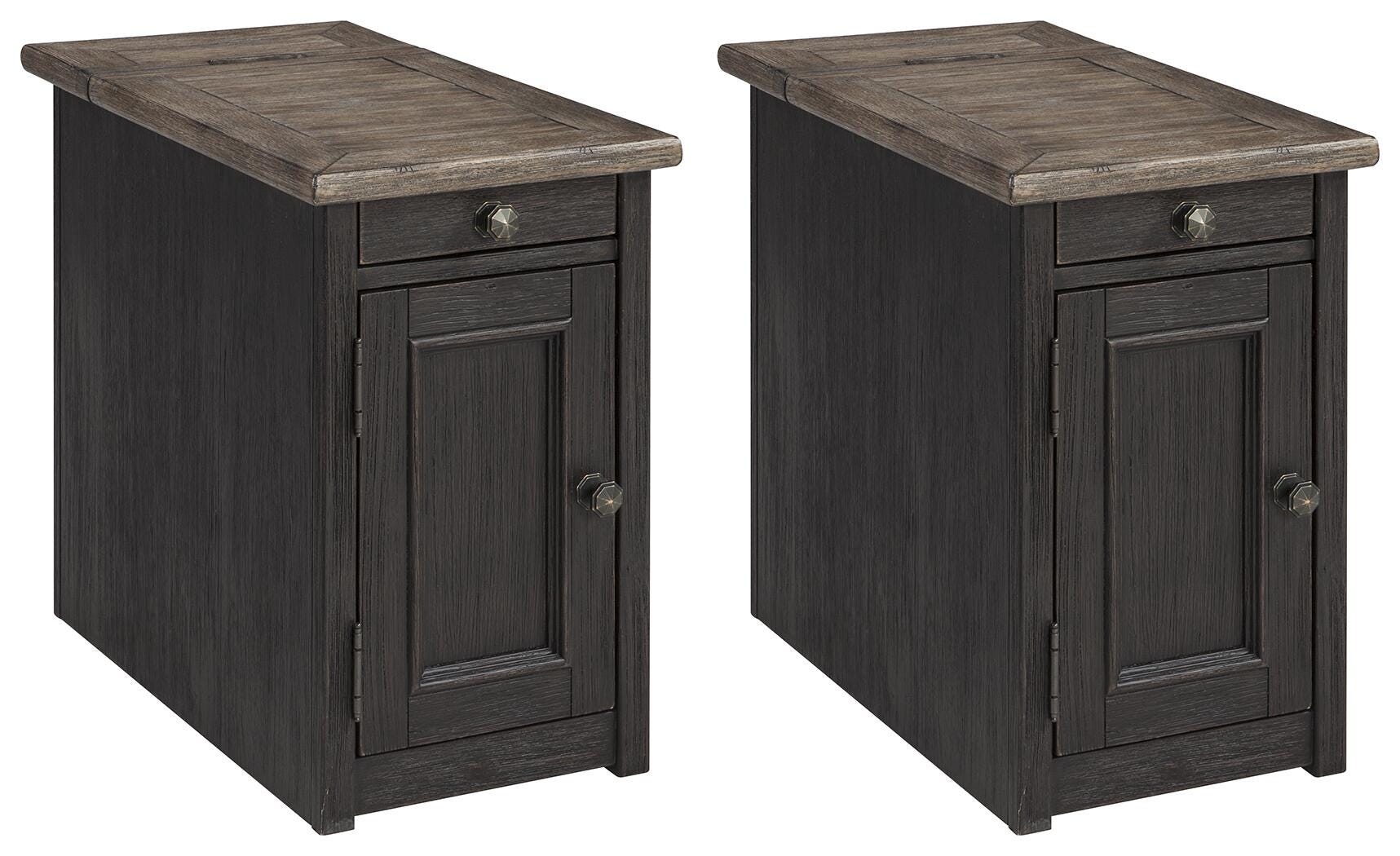 Tyler Creek End Table Set - Romeo & Juliet Furniture (Warren,MI)