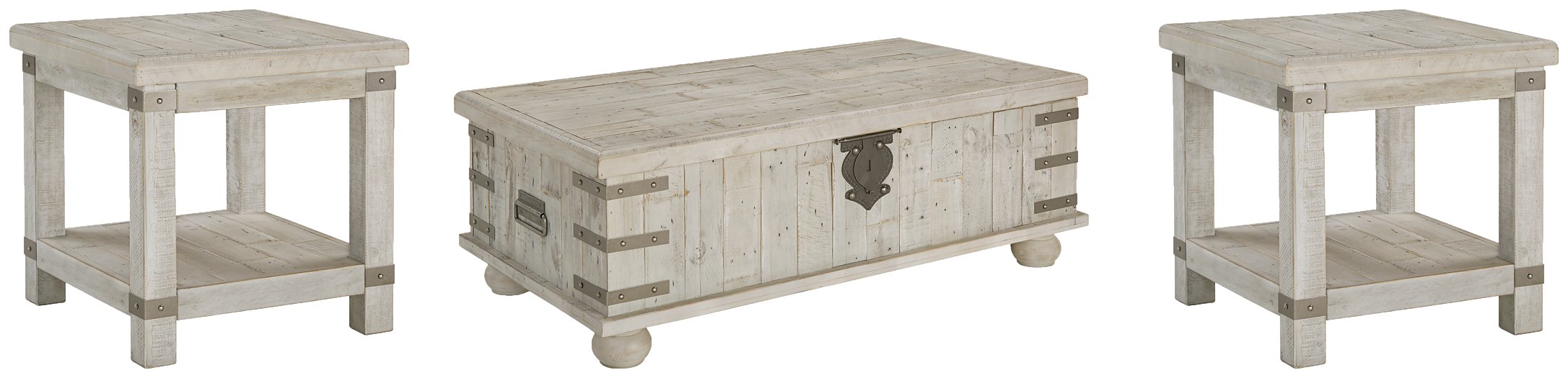 Carynhurst Occasional Table Set - Romeo & Juliet Furniture (Warren,MI)
