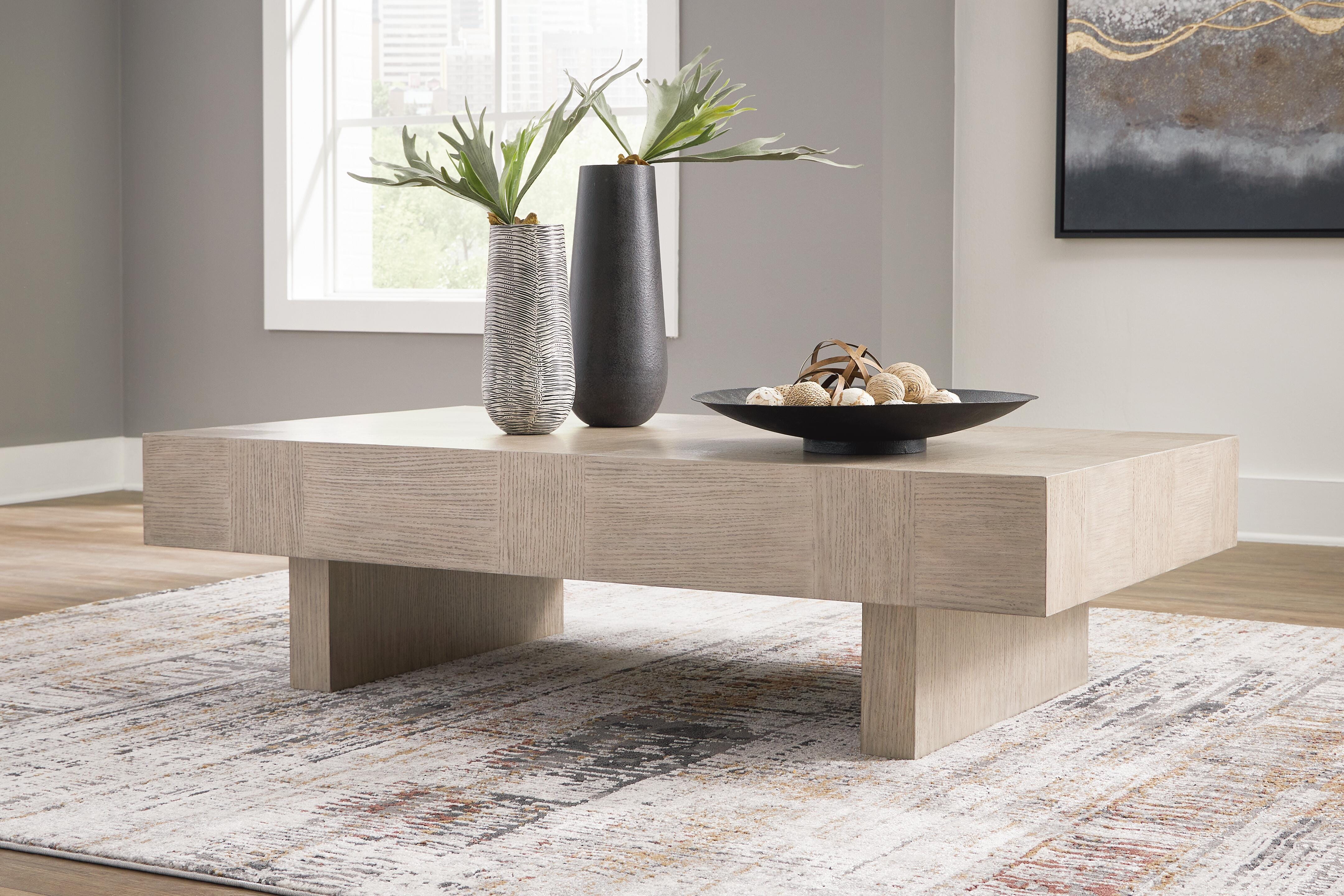 Jorlaina Coffee Table - Romeo & Juliet Furniture (Warren,MI)