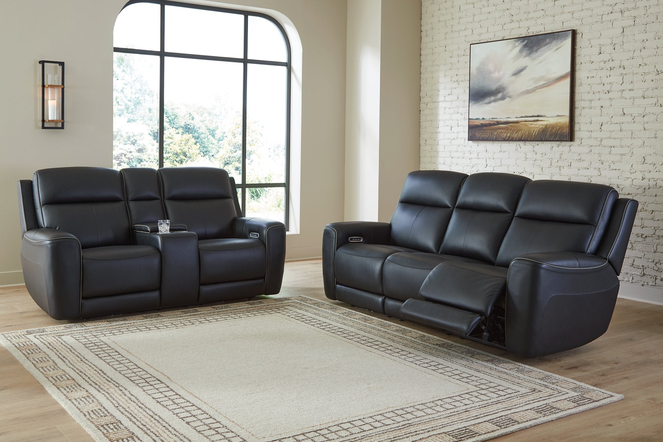 5Z-Comfort Power Reclining Living Room Set - Romeo & Juliet Furniture (Warren,MI)