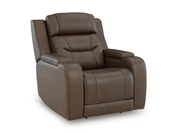 Knightington Power Recliner with Audio Seating - Romeo & Juliet Furniture (Warren,MI)