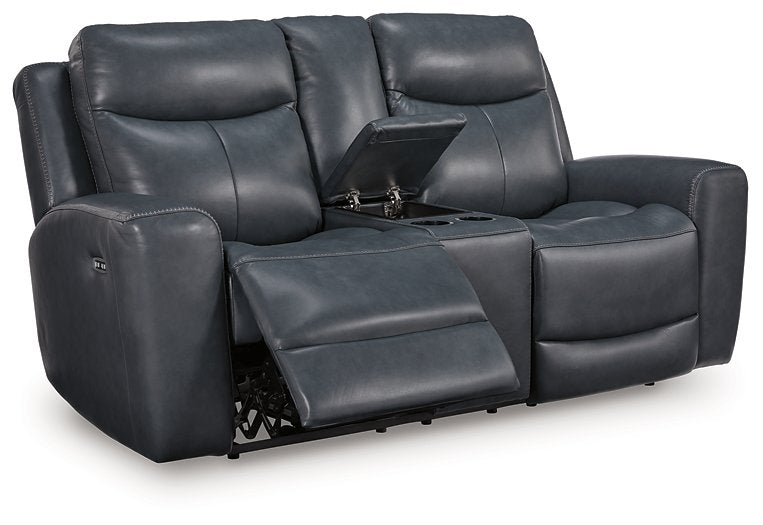 Next Move Power Reclining Loveseat - Romeo & Juliet Furniture (Warren,MI)