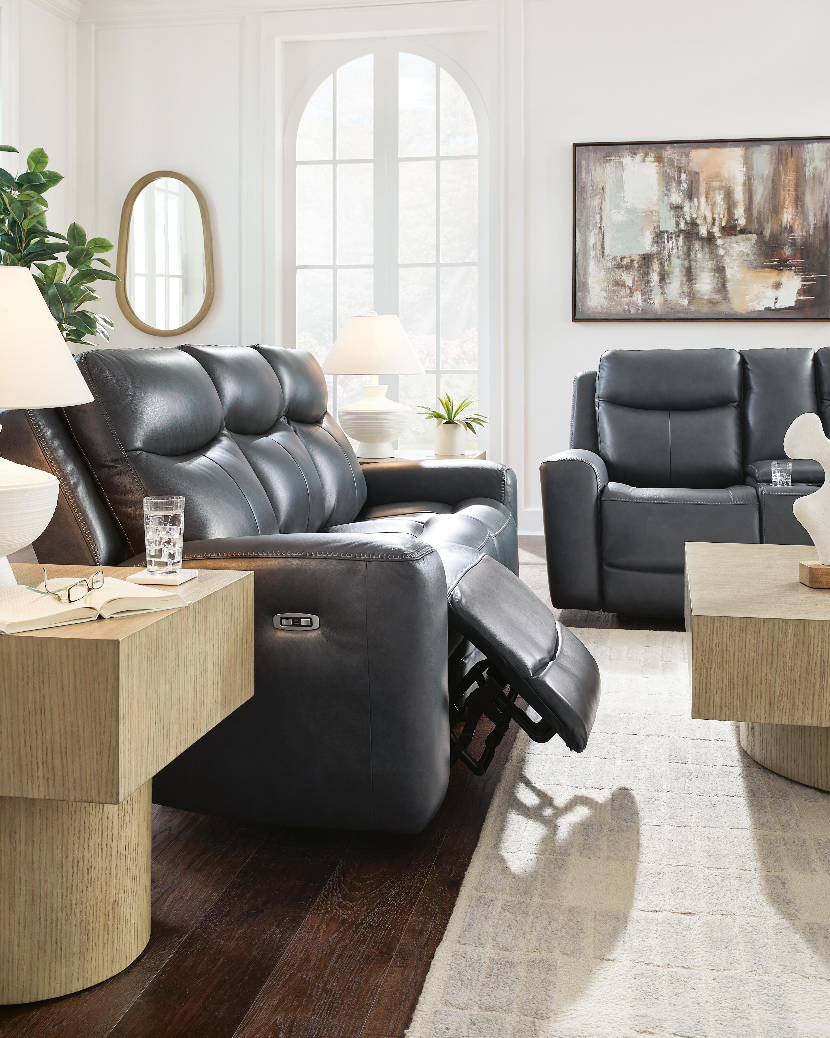 Bexhurst Reclining Living Room Set - Romeo & Juliet Furniture (Warren,MI)