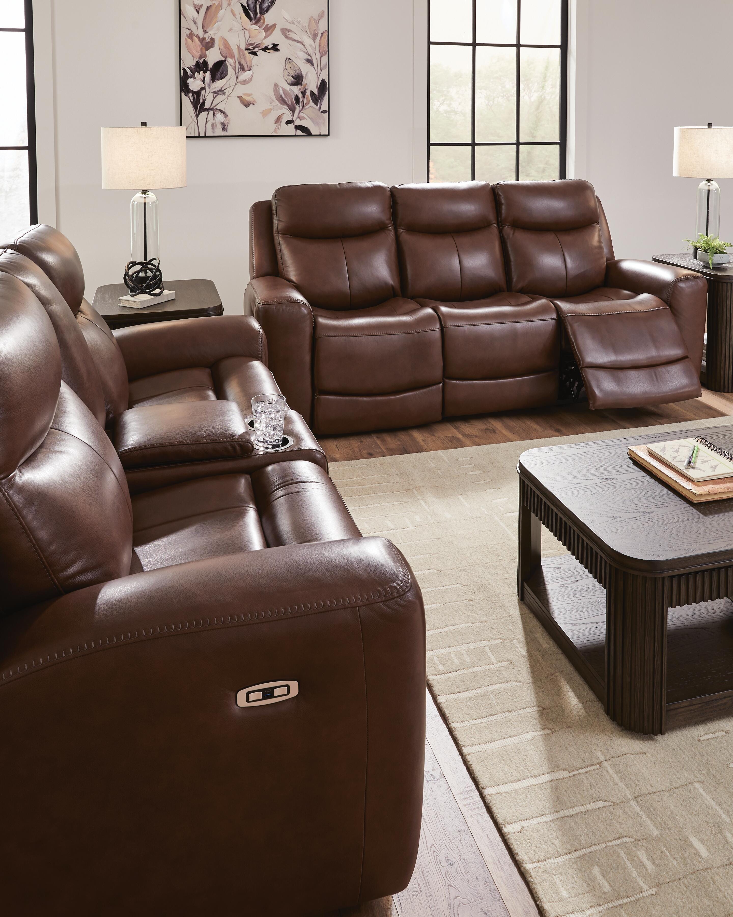 Bexhurst Reclining Living Room Set - Romeo & Juliet Furniture (Warren,MI)