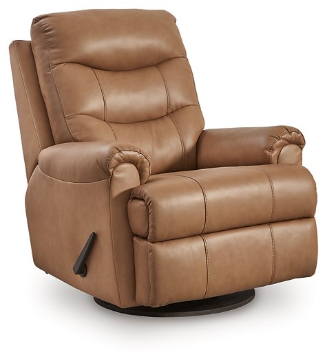 Flynwood Swivel Glider Recliner - Romeo & Juliet Furniture (Warren,MI)