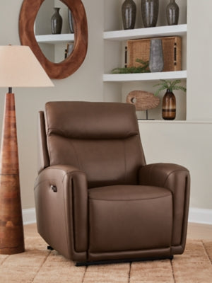 Pincara Power AutoGlide Recliner - Romeo & Juliet Furniture (Warren,MI)