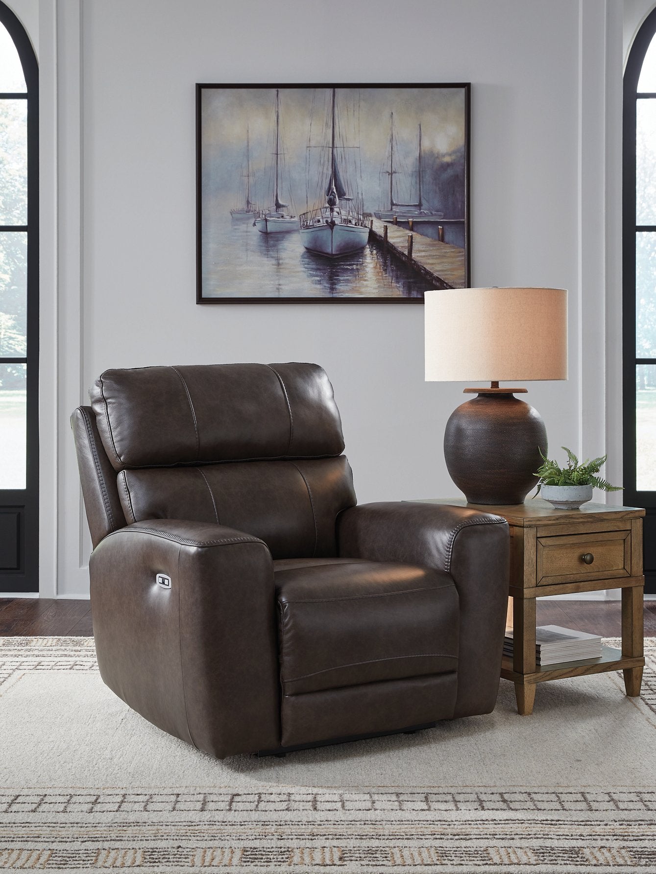 Crossplex Power Recliner - Romeo & Juliet Furniture (Warren,MI)
