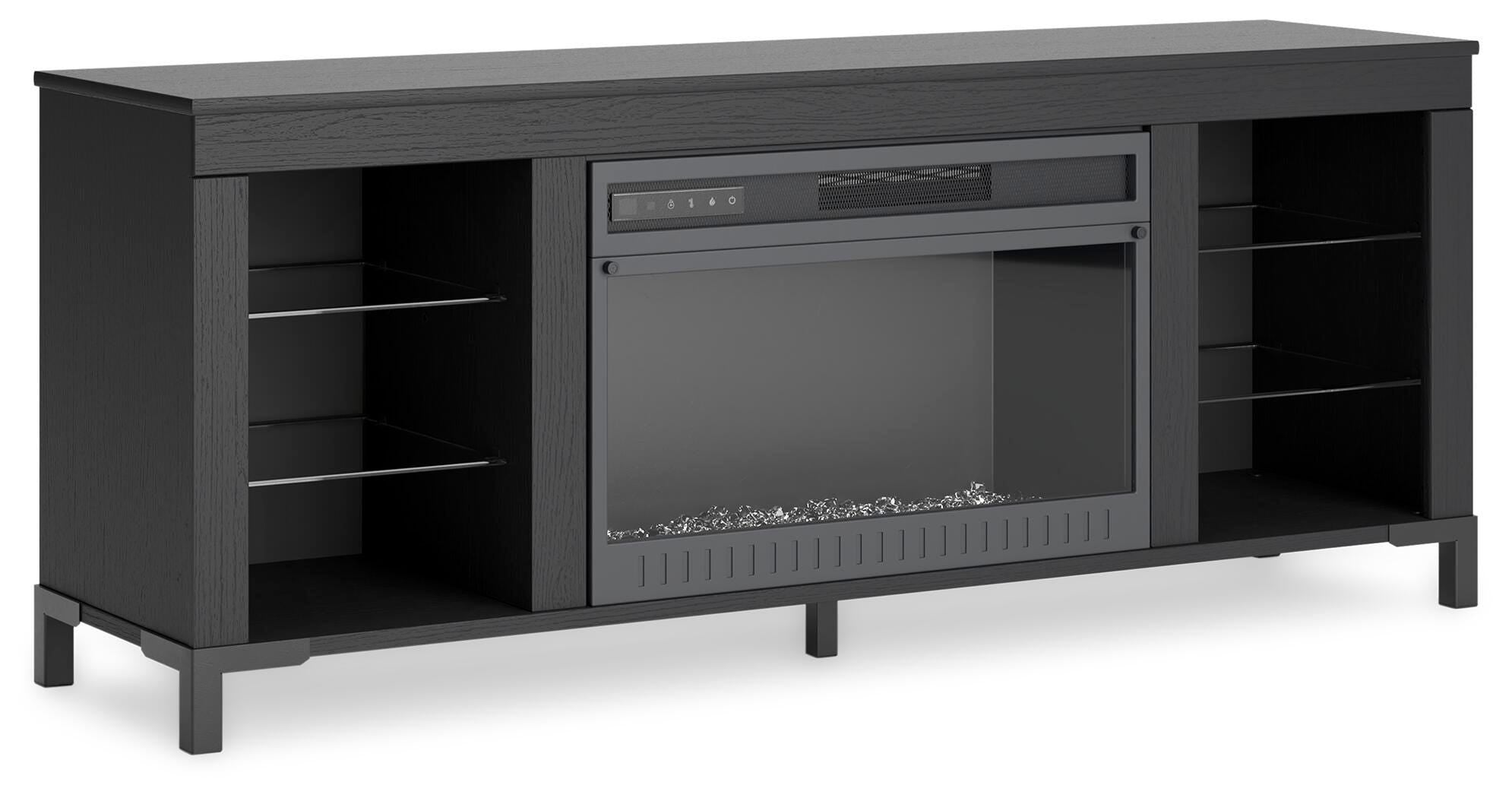 Cayberry 60" TV Stand with Electric Fireplace - Romeo & Juliet Furniture (Warren,MI)