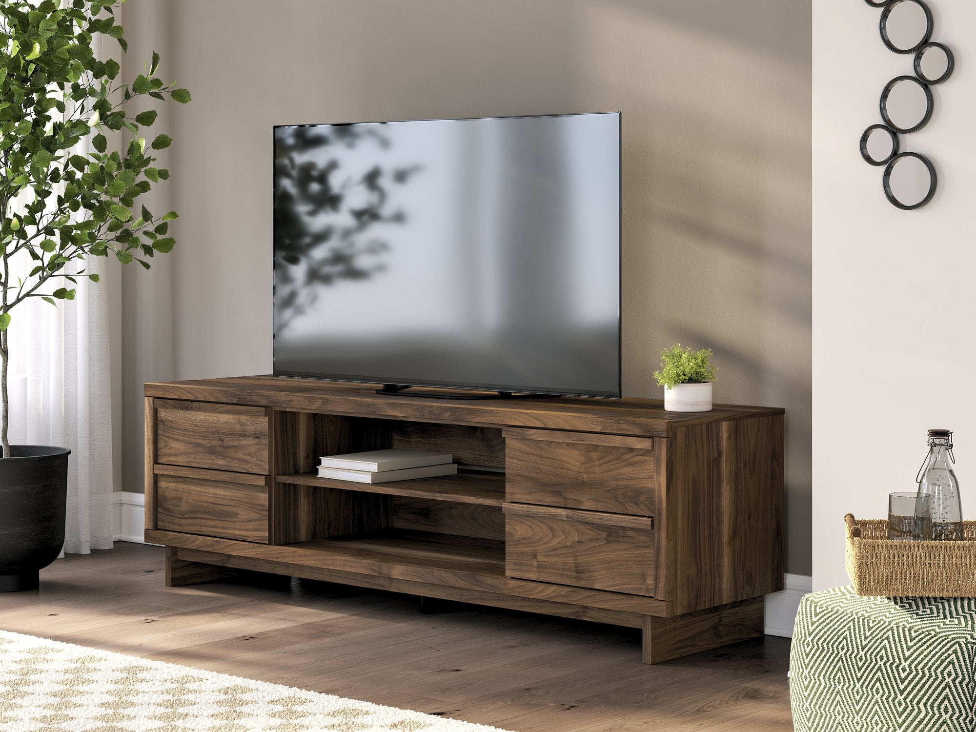 Zadilyn 72" TV Stand - Romeo & Juliet Furniture (Warren,MI)