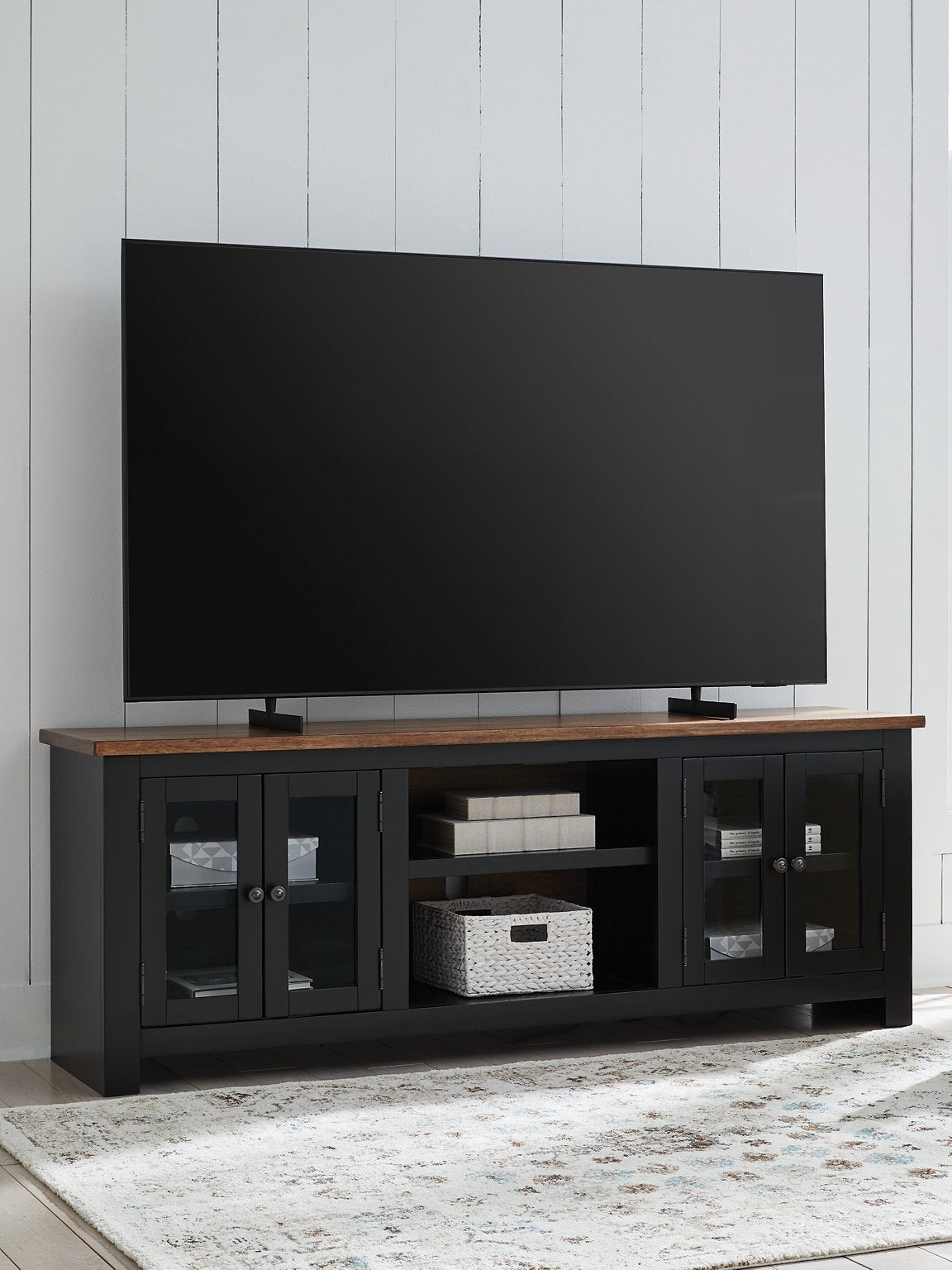 Wildenauer 76" TV Stand - Romeo & Juliet Furniture (Warren,MI)