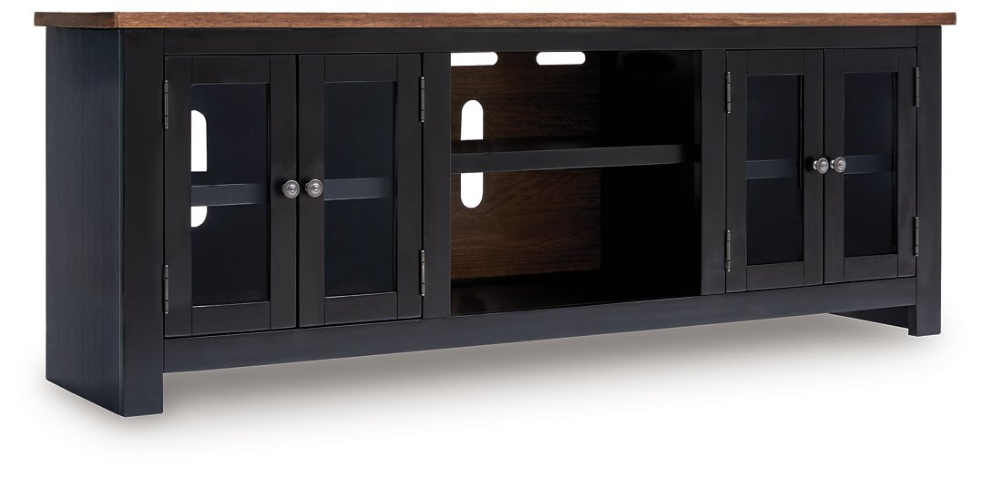 Wildenauer 76" TV Stand - Romeo & Juliet Furniture (Warren,MI)