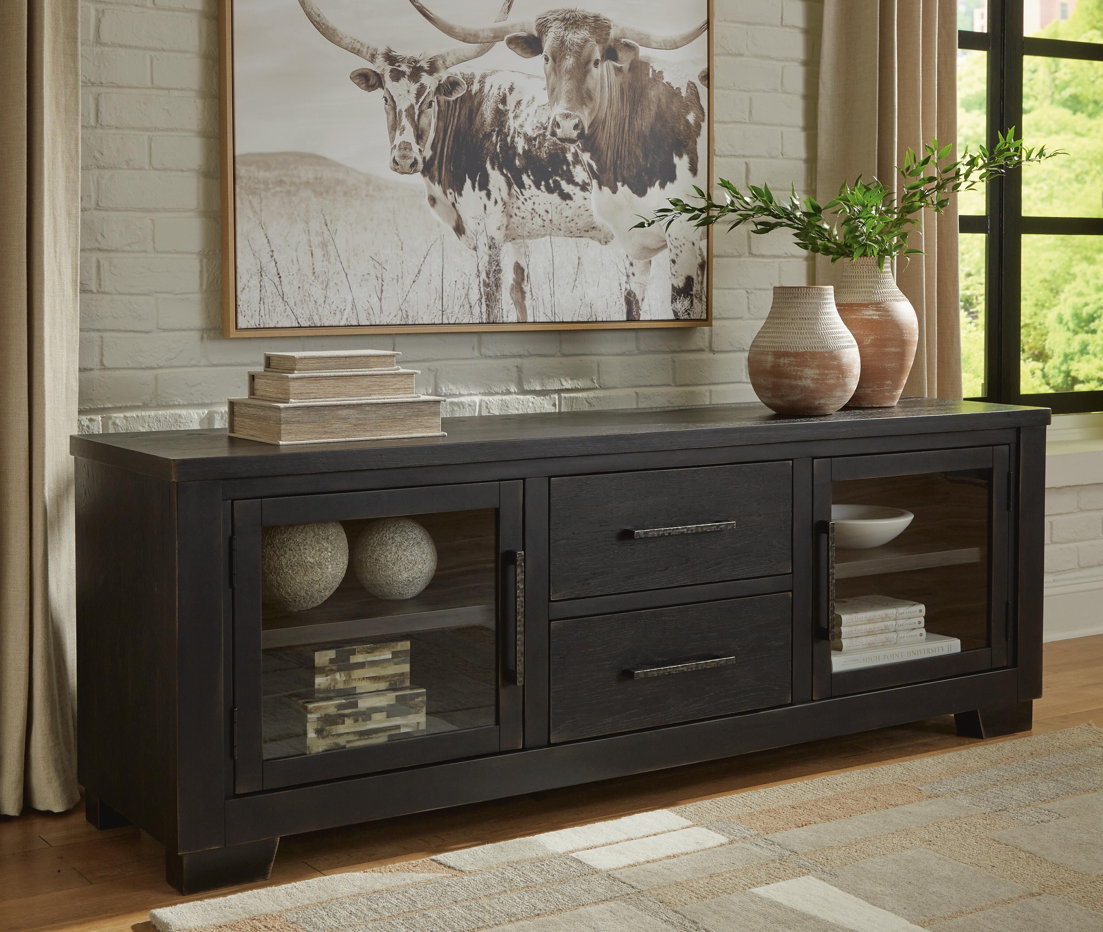 Galliden 80" TV Stand - Romeo & Juliet Furniture (Warren,MI)
