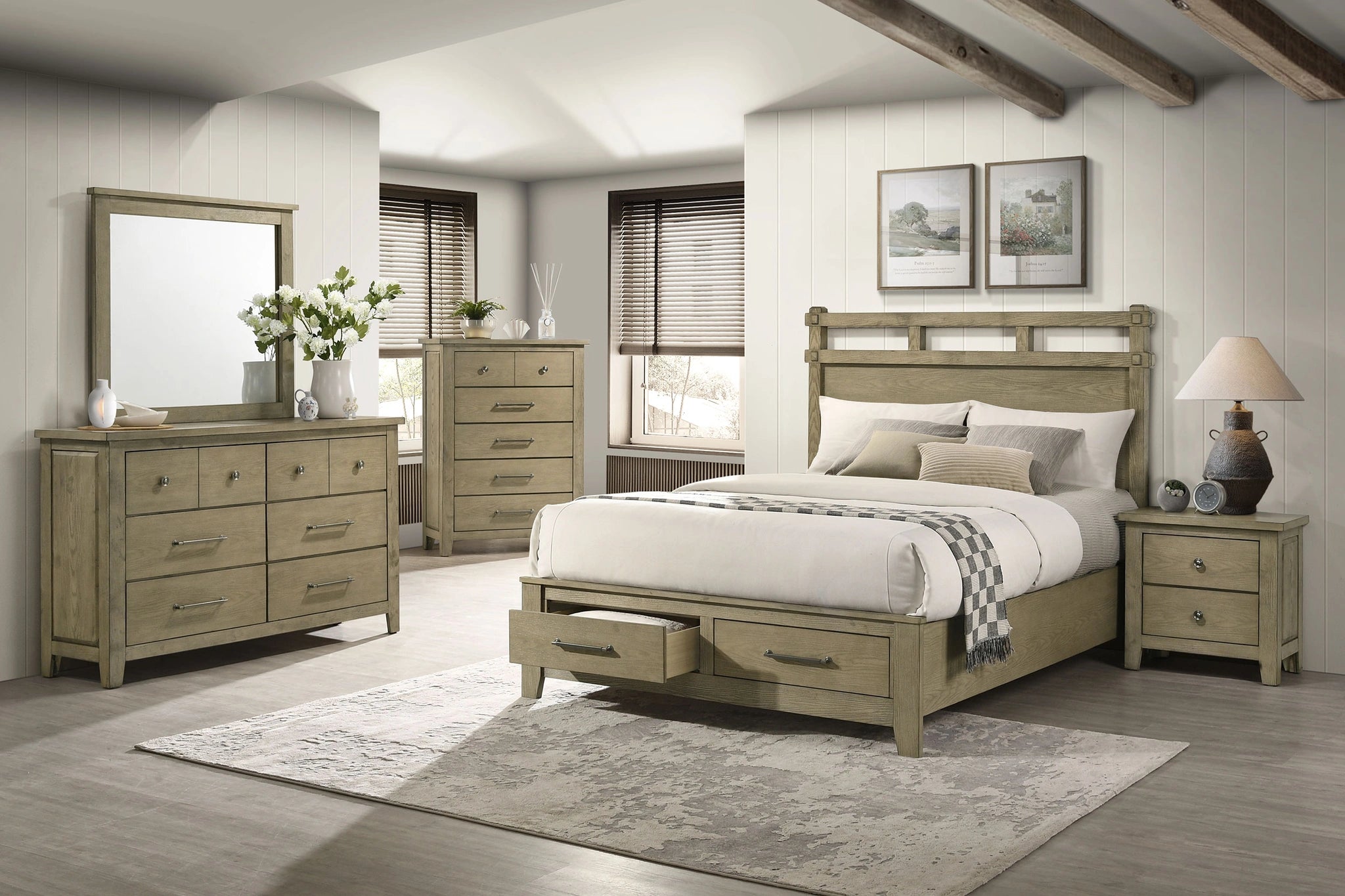 Hazlewood Dresser with Mirror