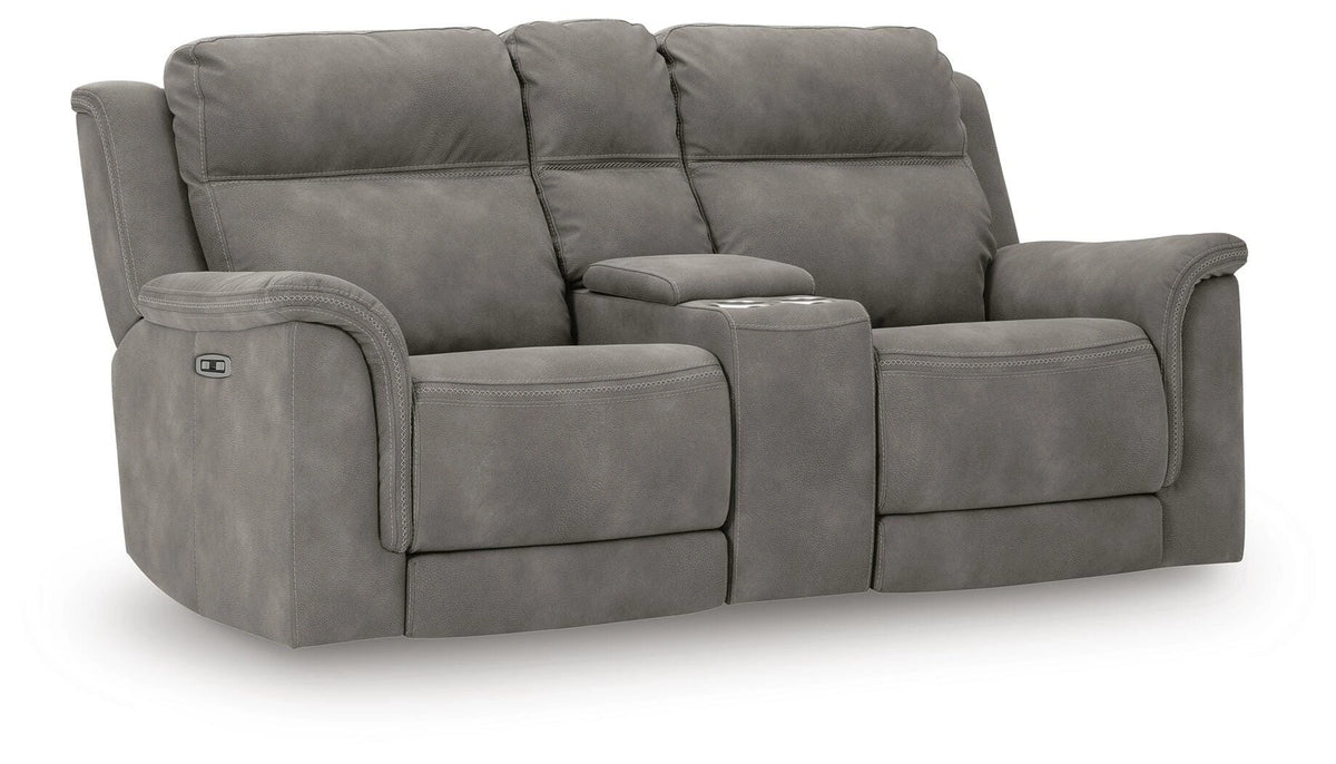 Next-Gen DuraPella Power Reclining Loveseat with Console
