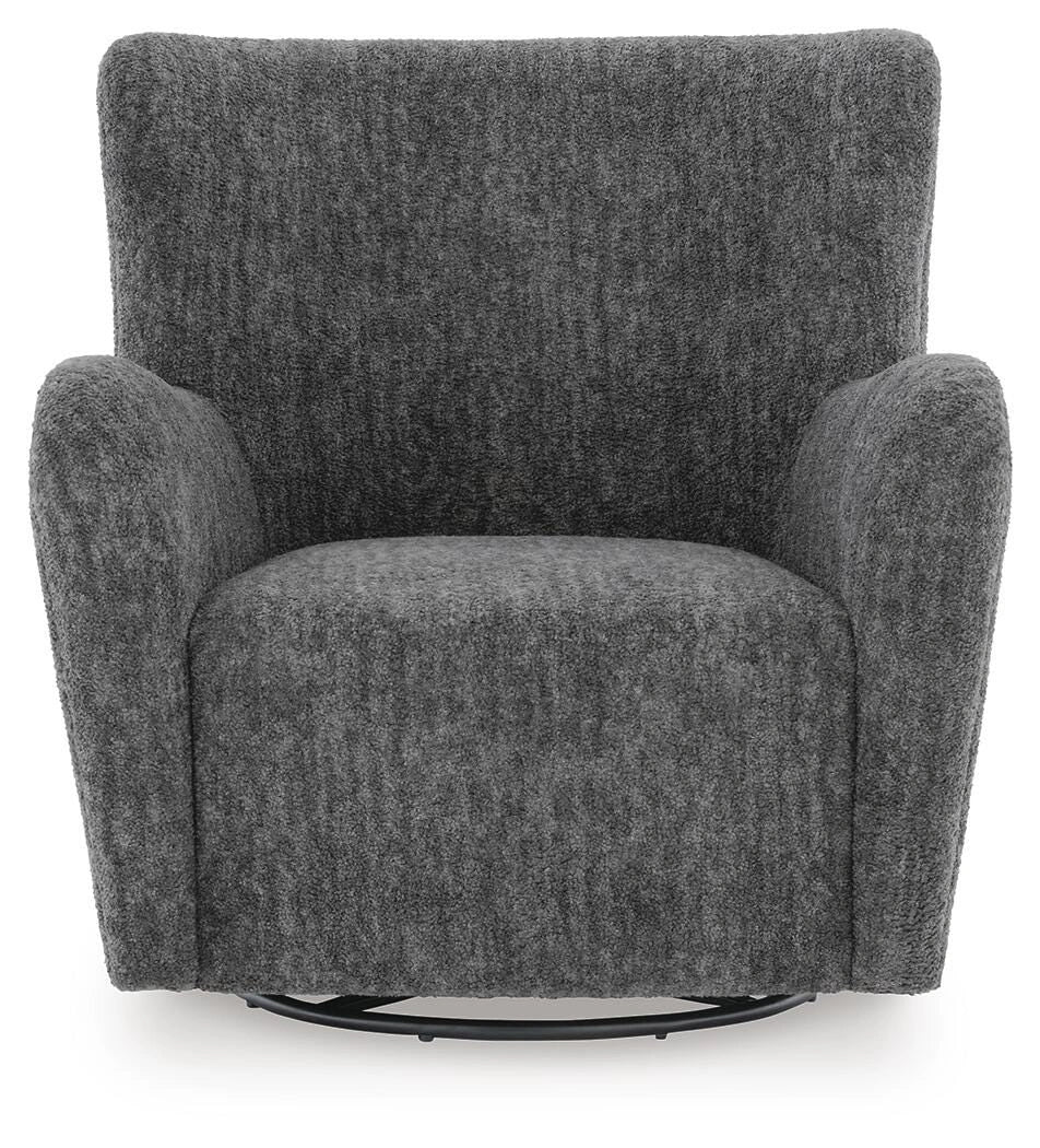 Rowenburg Swivel Glider Accent Chair