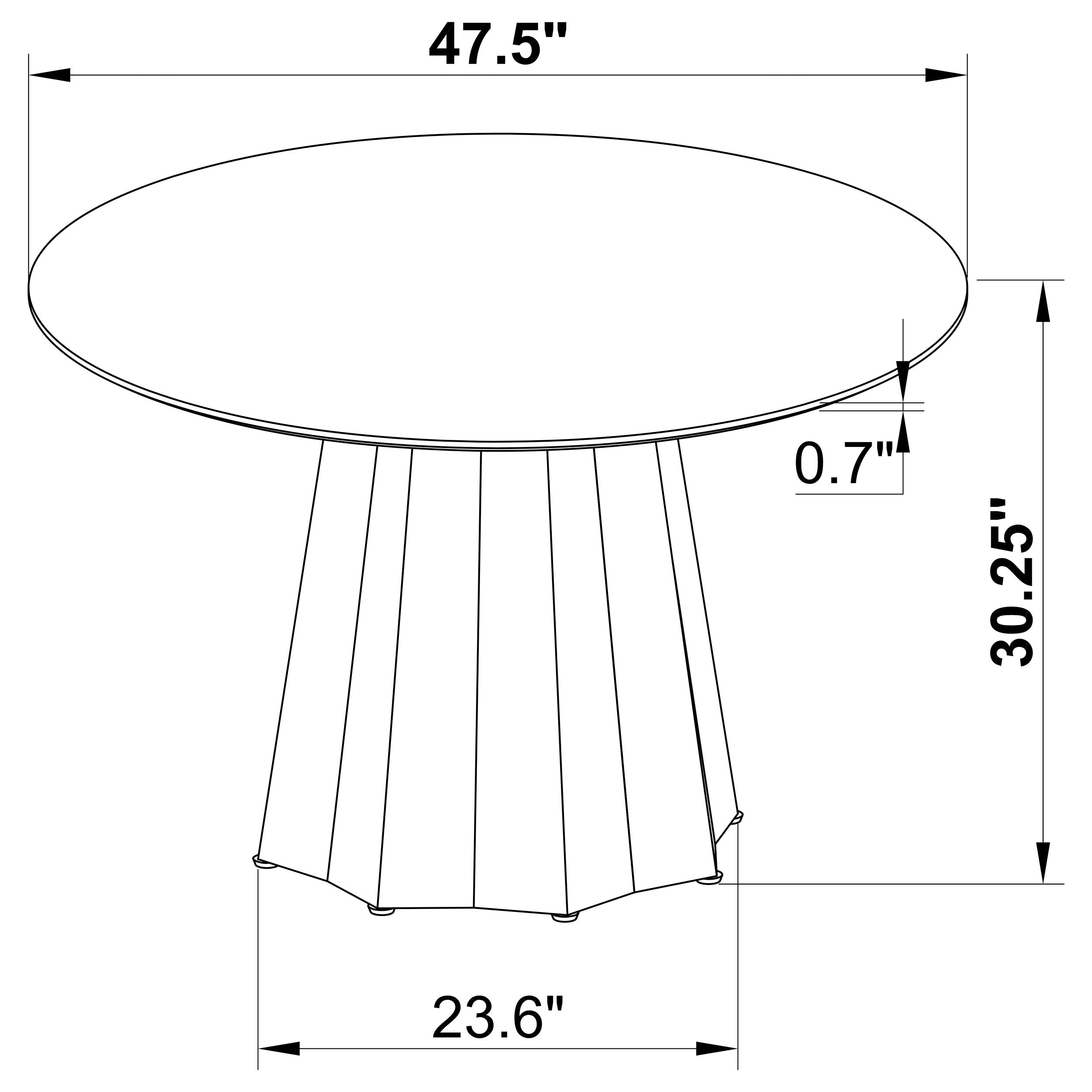 Camden 5 Pc Dining Set