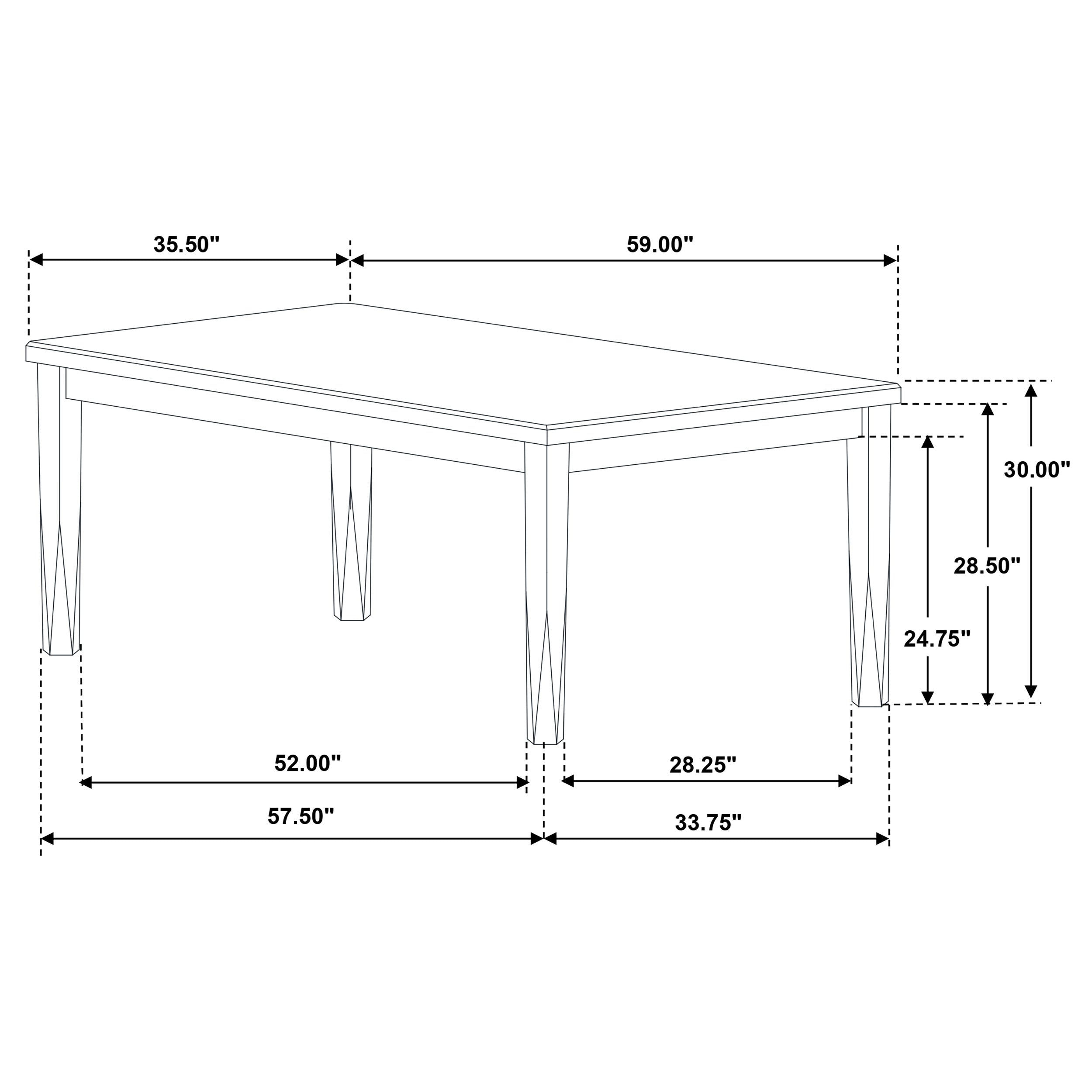 Appleton 7 Pc Dining Set