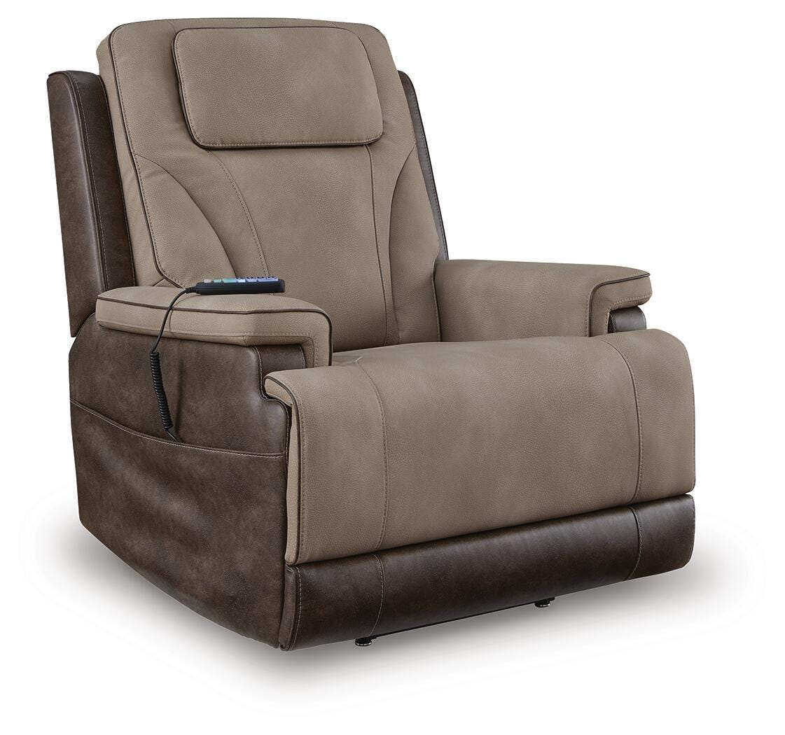 4Z-Peaceful Pause Power Lift Recliner - Romeo & Juliet Furniture (Warren,MI)