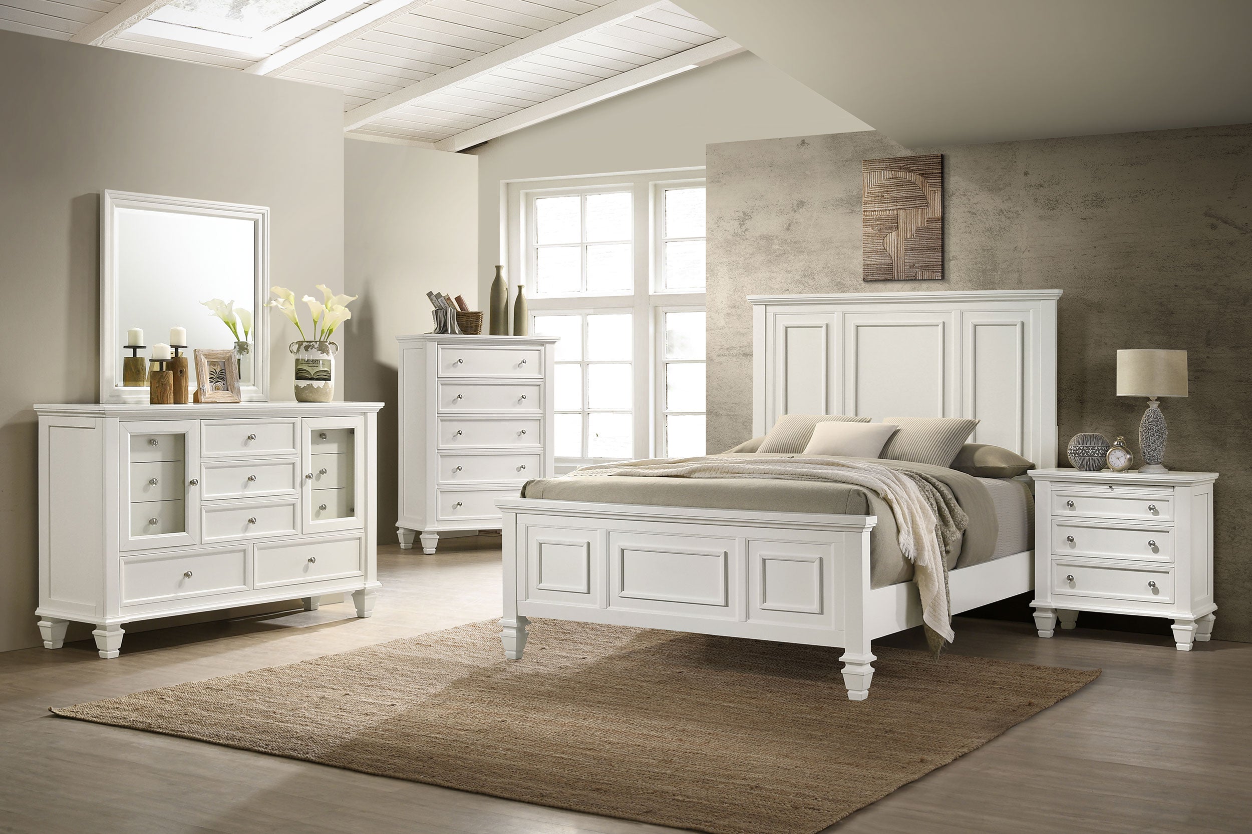 Sandy Beach Dresser with Mirror Sandy Beach Dresser with Mirror